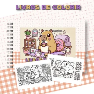 Livro colorir - Estilo bobbie Goods